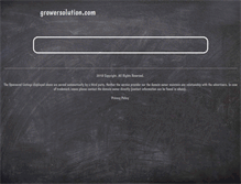 Tablet Screenshot of growersolution.com